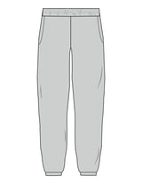 The Womens Sweatpants - Storm - Karve Lagree Fit - Back Pocket - Embroidered - Black