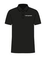 The Mens Polo - Black - MD Hyperbaric - Left Chest - Printed - White