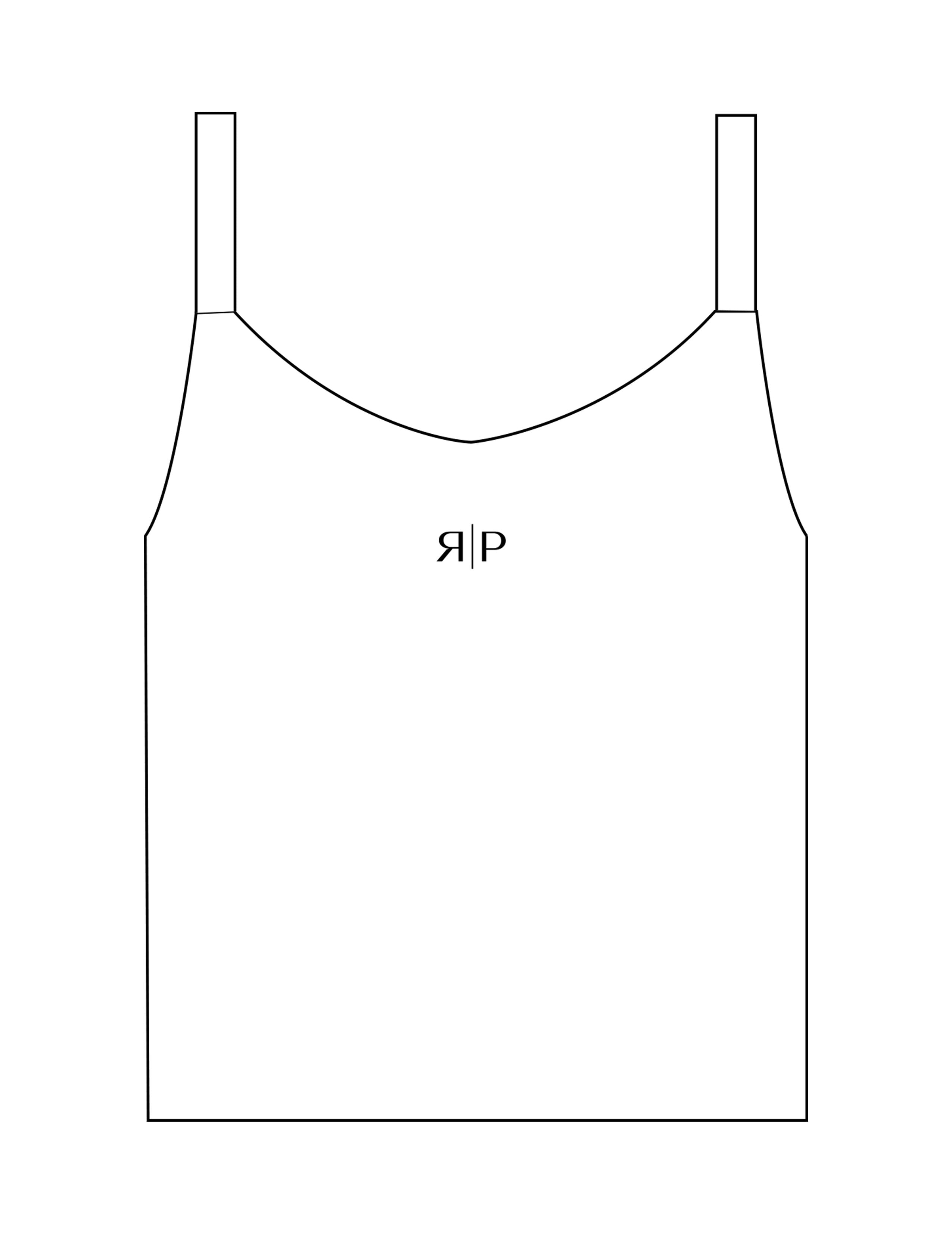 The Micro Rib Strappy Crop Tank - White - Renewed Pilates - Center Chest - Printed - Black