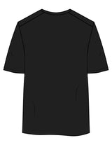 The Mens Active Tee - Black - Lagree Restoration - Left Chest Stacked - Printed - White
