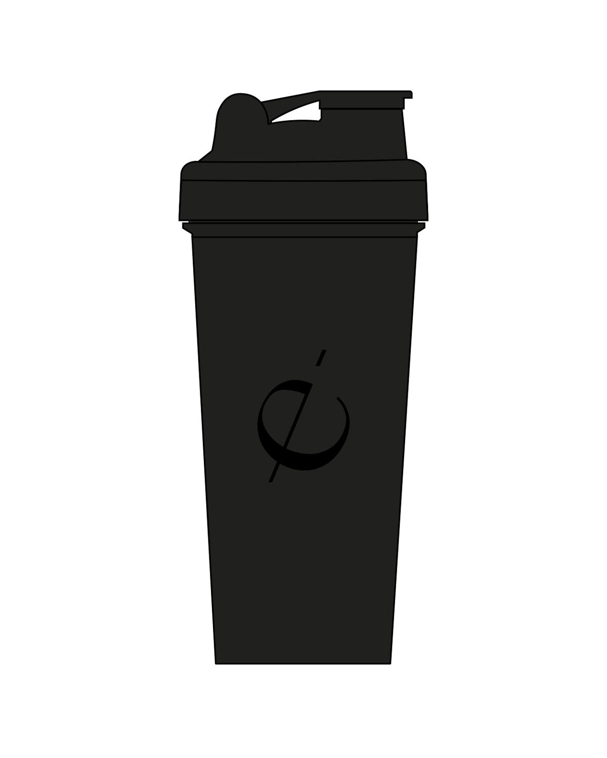 The Shaker Bottle - Black - Eleve - Center - Tone on Tone