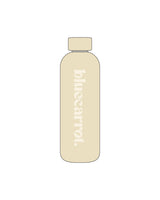 The Water Bottle - Cream - BlueCarrot - Center Body - Printed - Off White