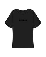 The Baby Tee - Black - Haute Barre - Center Chest - Tone on Tone