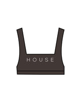 The Box Cut Bra - Cafe - HiLo - Chest & Back Center - White