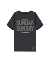 The Mens Heavyweight Tee - Black Stone - MOB - Left Chest, Center Back Stacked & Back Lower Right - Printed - Full Color