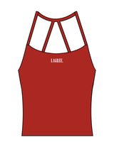 The Womens Sporty Tank - Red - Studio 205 - Upper Chest & Center Back - Printed - White