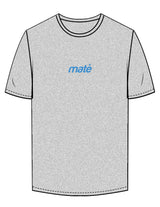 The Mens Tee - Heather - Training Mate - Center Chest - Printed - Blue