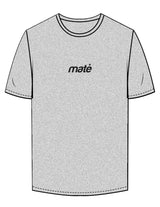 The Mens Tee - Heather - Training Mate - Center Chest - Printed - Black