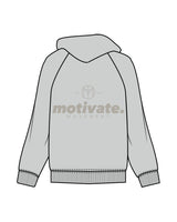Motivate Movement Womens Hoodie - Storm