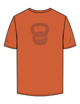 The Mens Tee - Copper - XGT Fitness - Center Chest & Center Back - Printed - Full Color