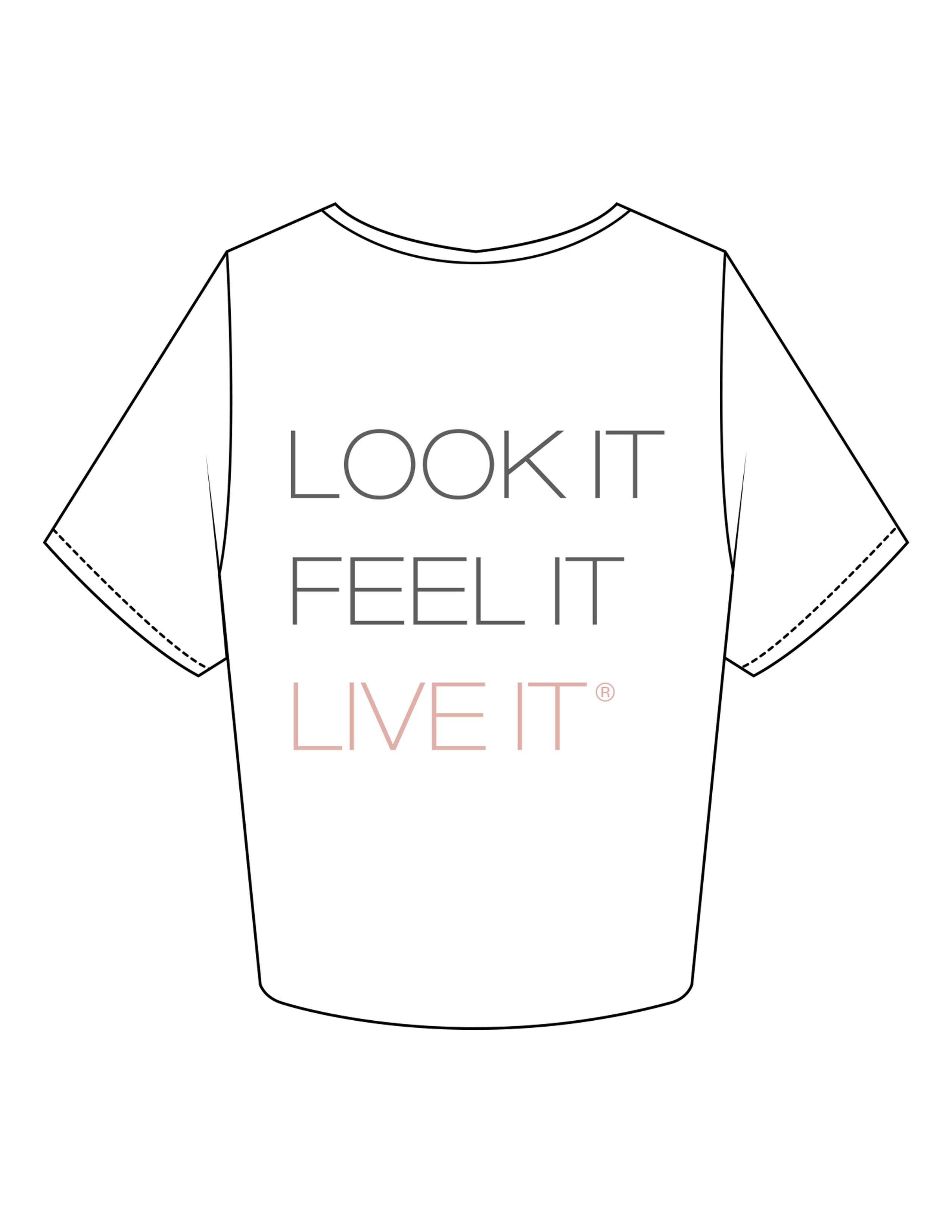 The Crop Tee - White - The Studio MDR - Center Chest & Back Stacked - Printed - Full Color