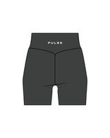 The Basic Short - Pebble - Pulse 712 - Center Back Waistline - Printed - White