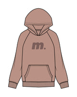 Motivate Movement Womens Hoodie - Clay