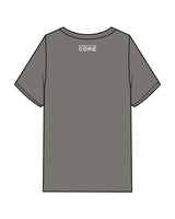 The Mens Heavyweight Tee - Washed Gray - Core Lab - Left Chest & Back Neckline