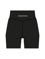 The Basic Short - Black - Rumble Core - Back Waistline - Printed - White