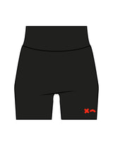 The Basic Short - Black - Rumble Core - Front Bottom - Printed - Red