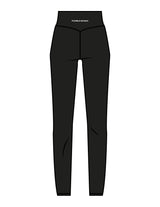 The Basic Legging - Black - Rumble Core - Back Waistline - Printed - White