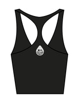 The Racer Tank - Black - Rumble Core - Center Back - Printed - Gray