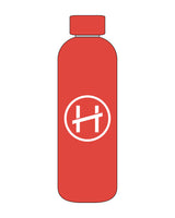 The Water Bottle - Red - Hughes Residential - Center Body - Glossy White