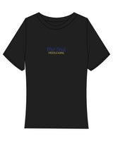 The Baby Tee - Black - Warren - Center Chest "Blue Devil" - Printed - Full Color