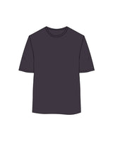 The Womens Oversized Tee - Ink - Pulse 712 - Center Back Stacked - Printed - Black