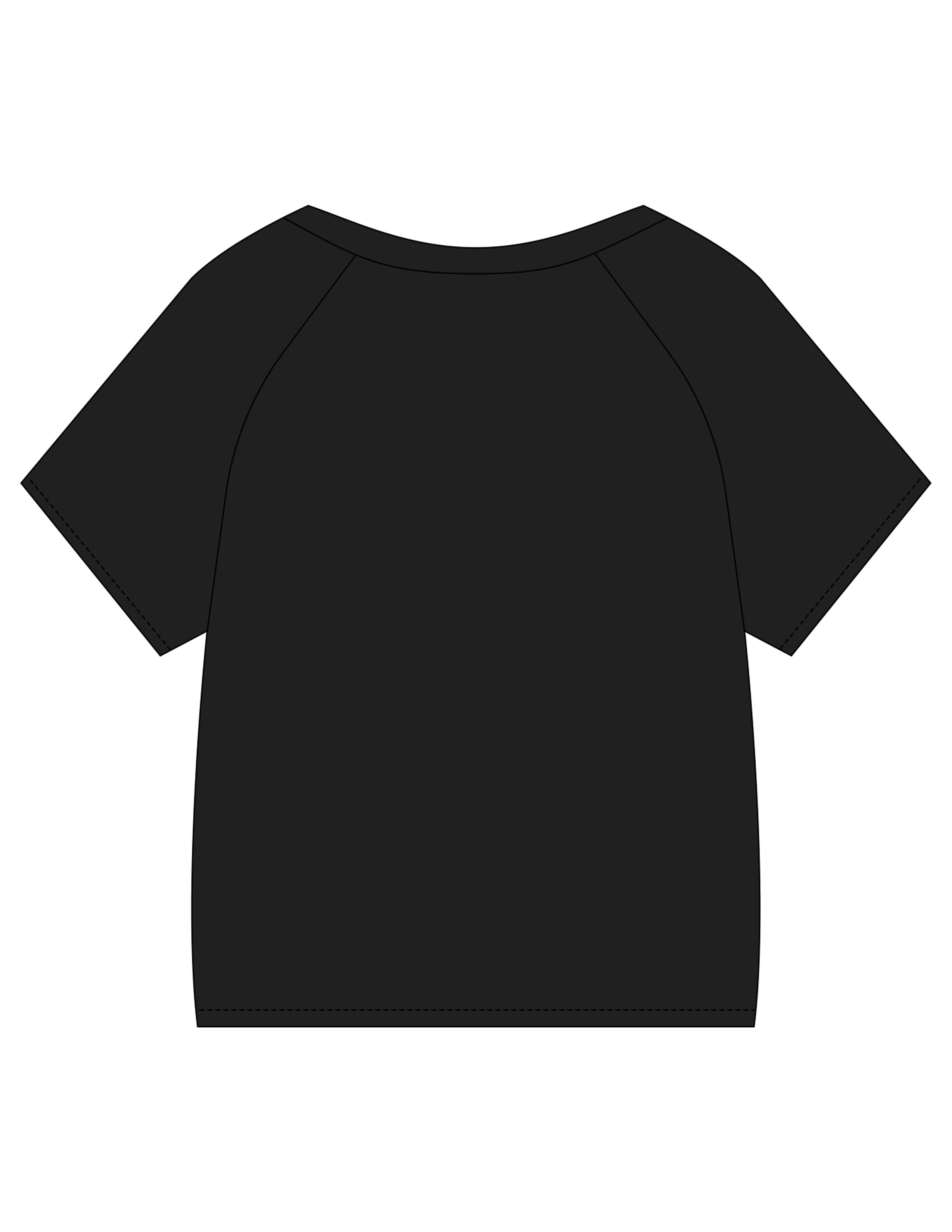 The Kids Tee - Black - ATP - Center Chest Round - Printed - Green