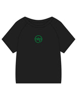 The Kids Tee - Black - ATP - Center Chest Round - Printed - Green