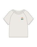 The Kids Tee - Bone - The Cove - Left Chest - Back Center Stacked - Printed - Full Color
