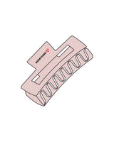 The Claw Hair Clip - Rose - HeartCore - Handle - Printed - Full Color