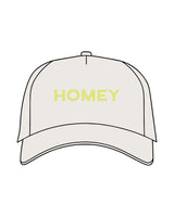 The Foam Trucker Hat - Bone - Whit At Home - Center Crown - Printed - Lime