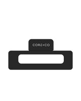 The Claw Hair Clip - Black - Core&Co - Center Clip - White