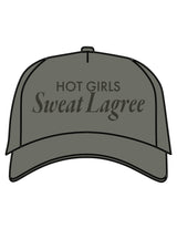 The Foam Trucker Hat - Cypress - Hi Power - Center Crown Stacked - Printed - Tone on Tone