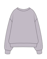 The Mens Heavyweight Crewneck - Heather - Collective Studios - Left Bottom Sleeve - Embroidered - Black