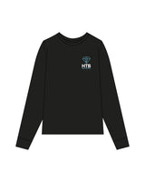 The Womens Long Sleeve - Black - Holden Timeless Beauty - Left Chest Stacked - Printed - Full Color