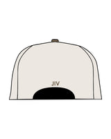 The Canvas Cap - Natural / Walnut - JIV - Center Crown - Back - Embroidered - Walnut