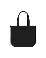 The Zipper Tote Bag - Black - Sculpt'd Studios - Top - Embroidered - Tone on Tone