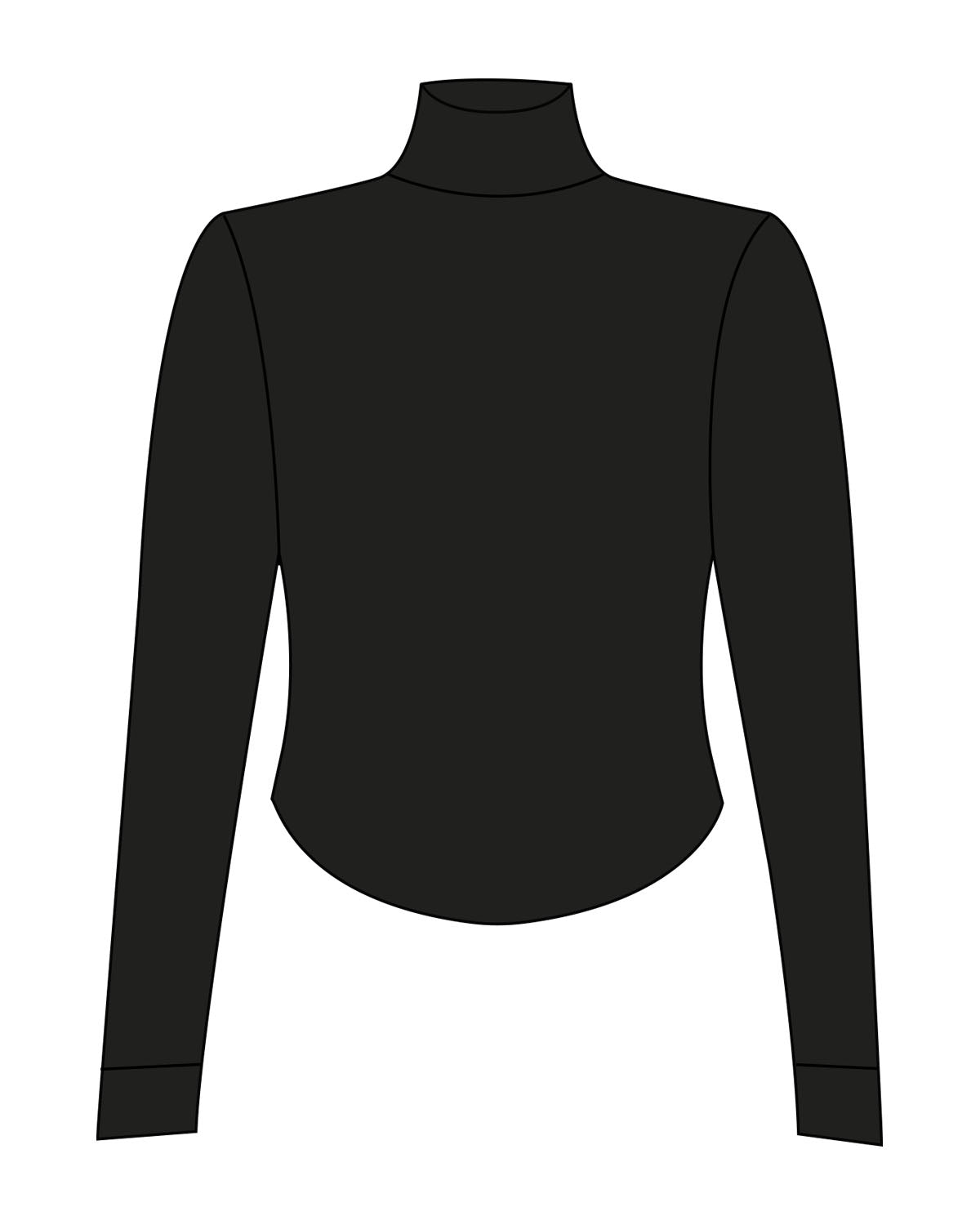 The 3/4 Crop Zip Jacket - Black - Velvaere  - Left Chest - Printed - White