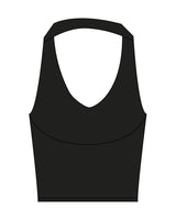 The Halter Tank - Black - Bri's - Left Chest - Printed - Full Color