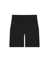 The Mens Beach Short - Black - UCSD Dance - Left Bottom Leg - Printed - Full Color