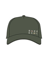 The Foam Trucker Hat - Cypress - Bare & Sol - Lower Left Crown - Printed - Full Color