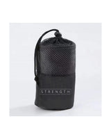 The Gym Towel - Black - Strength Monterey - Bottom Body - White - The Gym Towel Bag - Black - Center Body - White