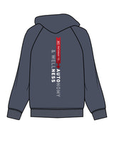 The Classic Hoodie - Petrol - Auto-Ness - Left Chest Stacked & Back Center Stacked - Full Color