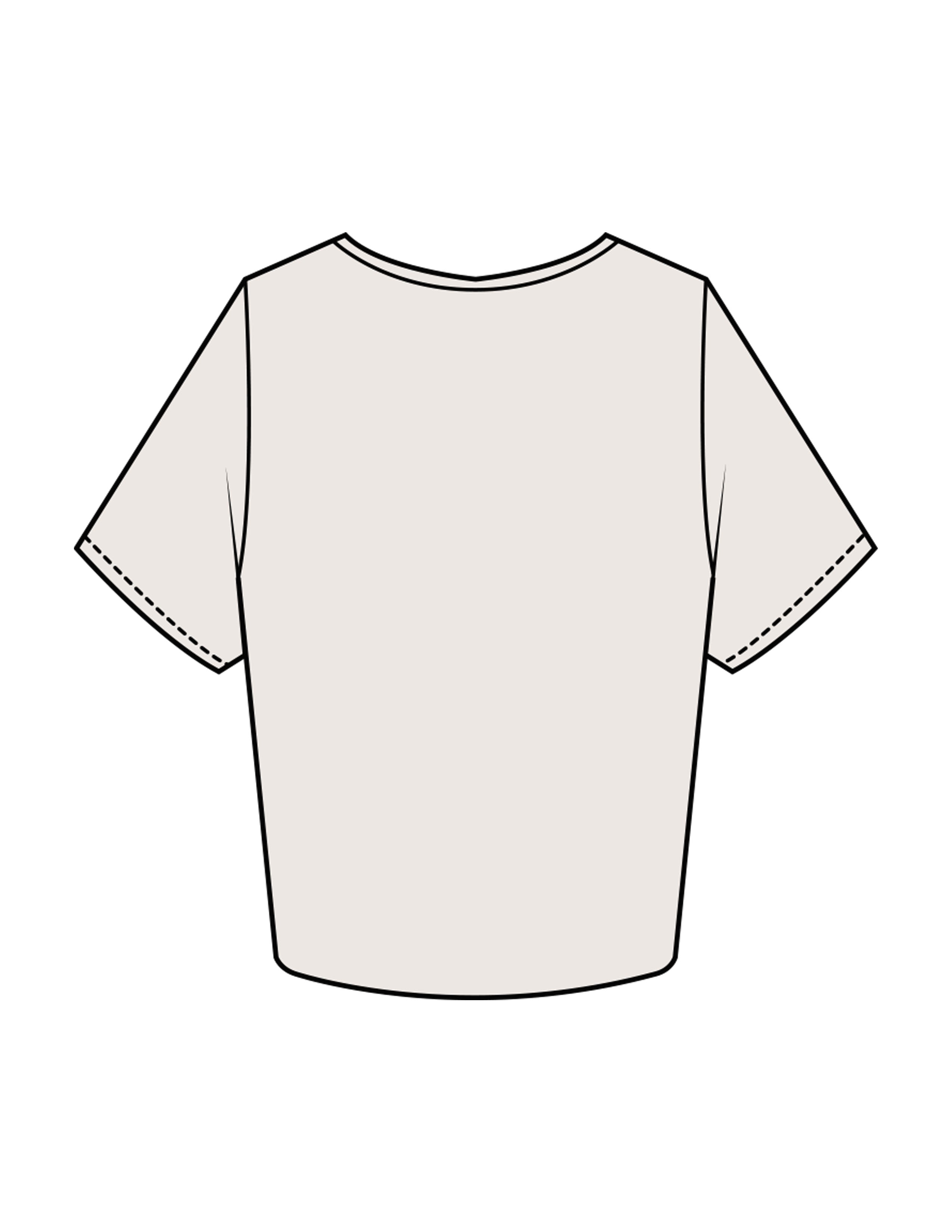 The Crop Tee - Bone - Fase Lagree - Center Chest Stacked & Left Sleeve "5280" - Printed - Full Color
