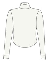 The 3/4 Crop Zip Jacket - Beige - C2 Financial - Left Chest Stacked - Printed - Black