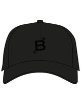 The Canvas Cap - Black - Tremble - Center Crown - Embroidered - Puff - Tone on Tone