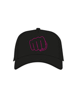The Trucker Hat - Black - Punch Therapy - Center - Pink