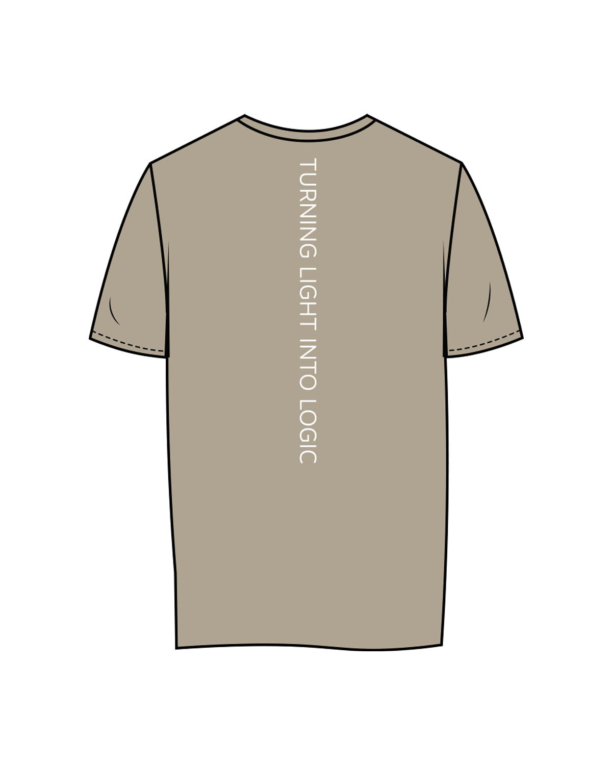 The Womens Tee - Mushroom - Palomino Labs - Center Chest & Center Back - Printed - Full Color