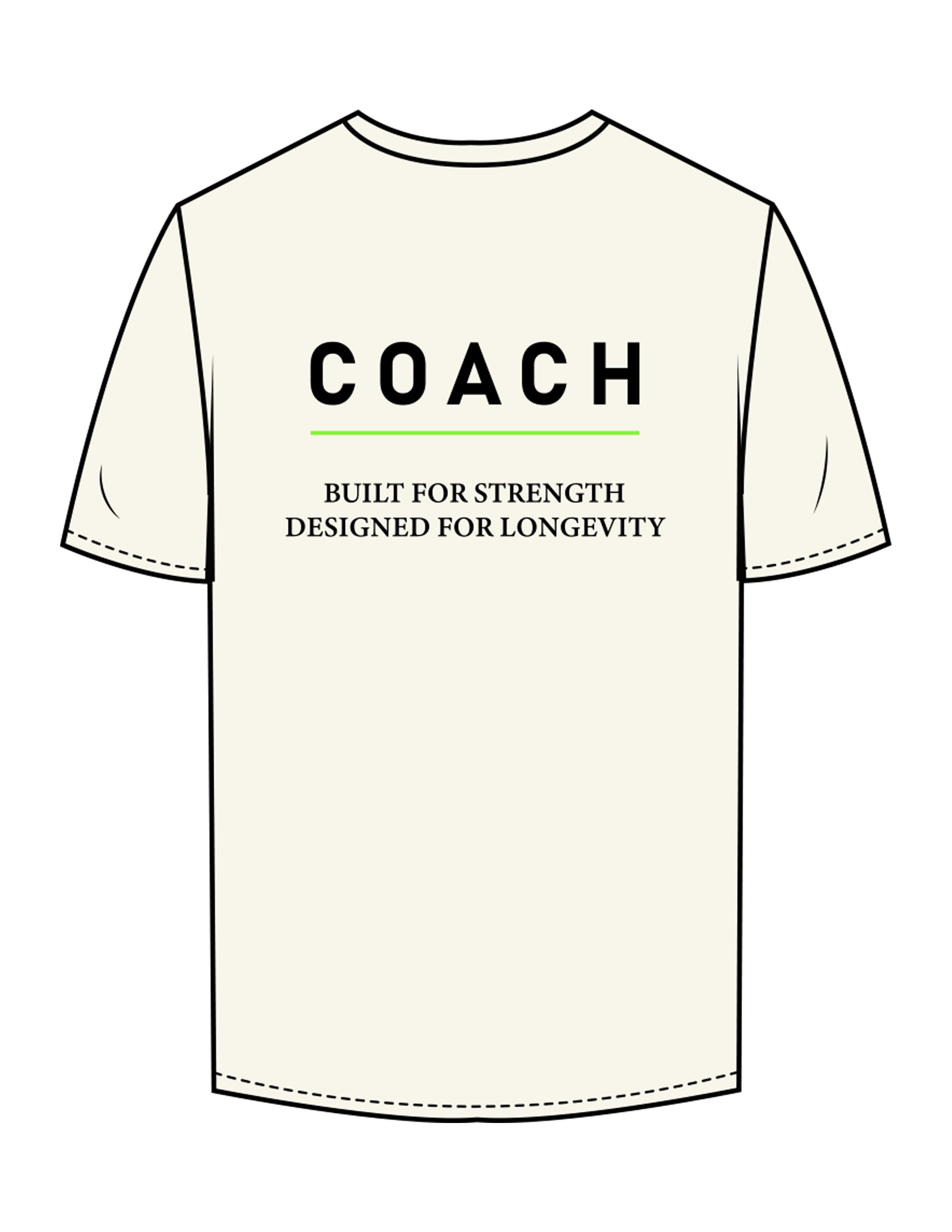 The Mens Tee - Off White - ALTORA - Center Chest & Back Stacked - Printed - Full Color