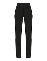 The Basic Legging - Black - Pineda Fitness LLC - Right Leg - Printed - Full Color
