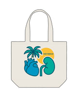 The Tote Bag - Natural - Sharp 5 West - Center Body - Printed - Full Color